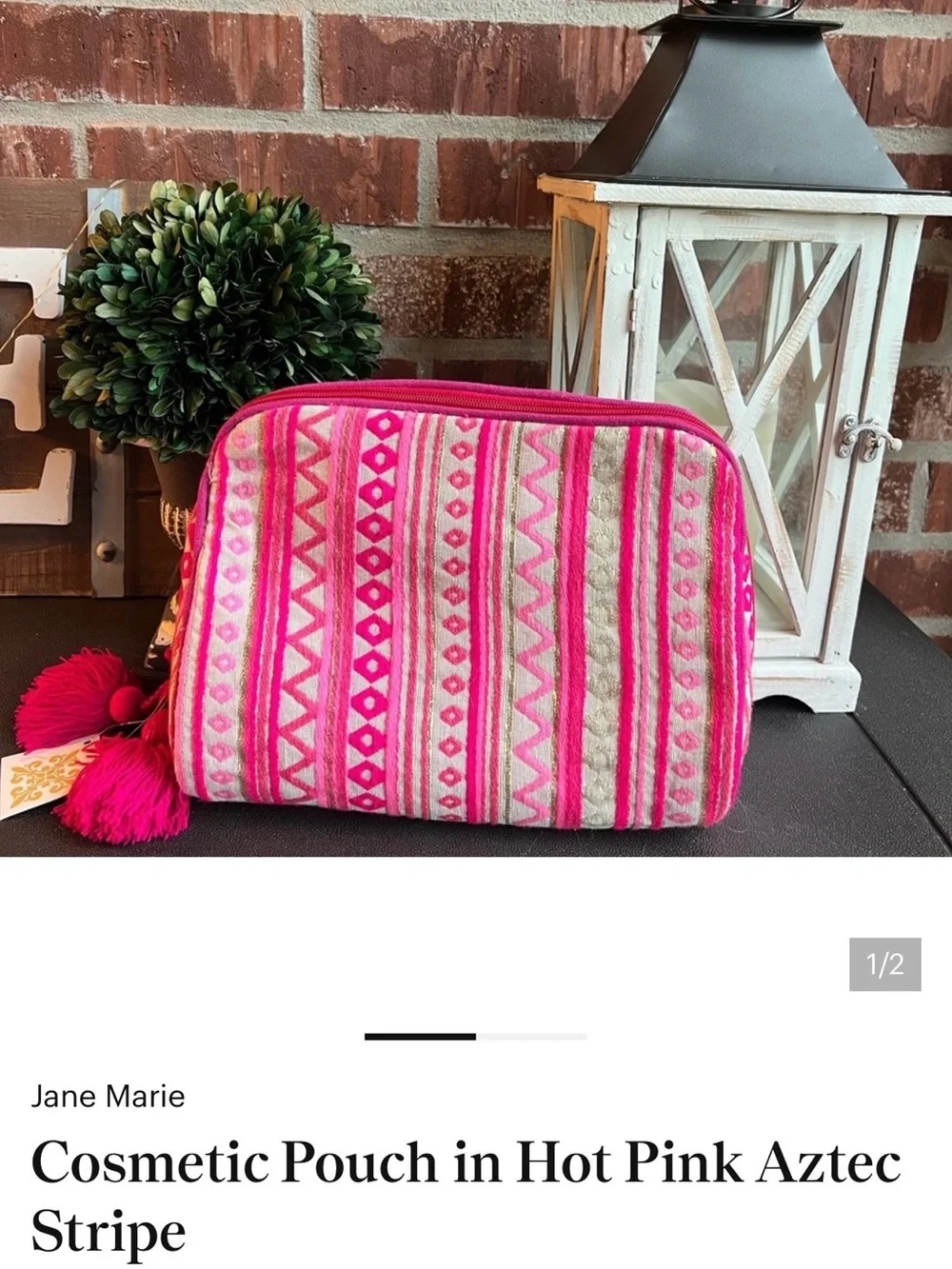 Anne Marie Jewelry Organizer/Clutch Bag, Hot Tool Sleeve, & Cosmetic Bag